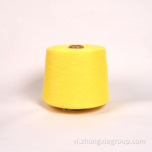 Sợi polyester 32/1 màu vàng